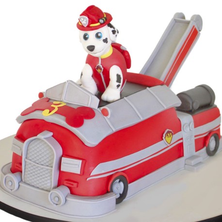 Marshall Paw Patrol, pastel decorado infantil