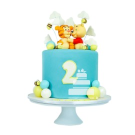 Baby Pooh Cake, pastel de Winnie y Tiger bebés