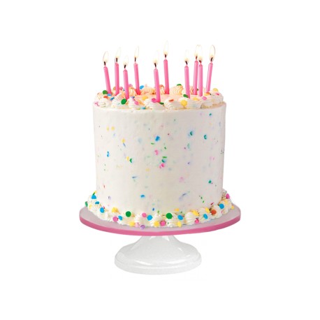 CANDLE LIGHTS CAKE, pastel para cumpleaños con velitas decorativas