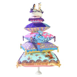 Aladdín Cake, pastel decorado de aladdin