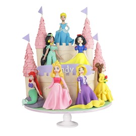 Princess Cake, pastel decorado con las princesas de Disney