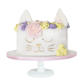 Lovely cat - Pastel decorado en forma de gatito durmiendo -