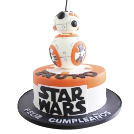 BB-8 Party Cake - Pastel con figura de BB-8 -