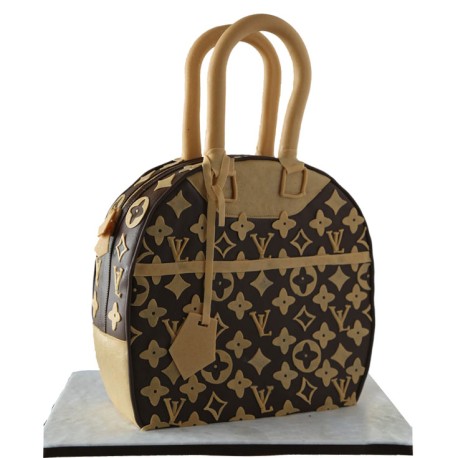 Fashion Cake, pastel de bolsa, LV