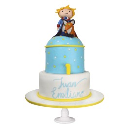 El Principito, pastel decorado de fondant