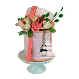 Mother's day charm LV cake, Pastel de dia de las madres