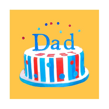 Best Dad - Pastel de día del padre -